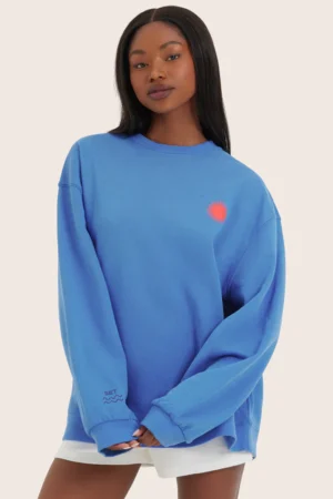 Vintage Graphic Fleece Crew – Relaxed & Timeless