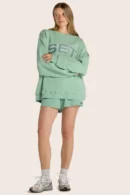 Vintage-Inspired Oversized Sweatshirt – Sport Edition