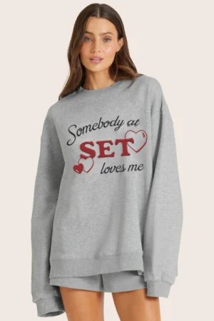 Somebody Loves Me Crewneck